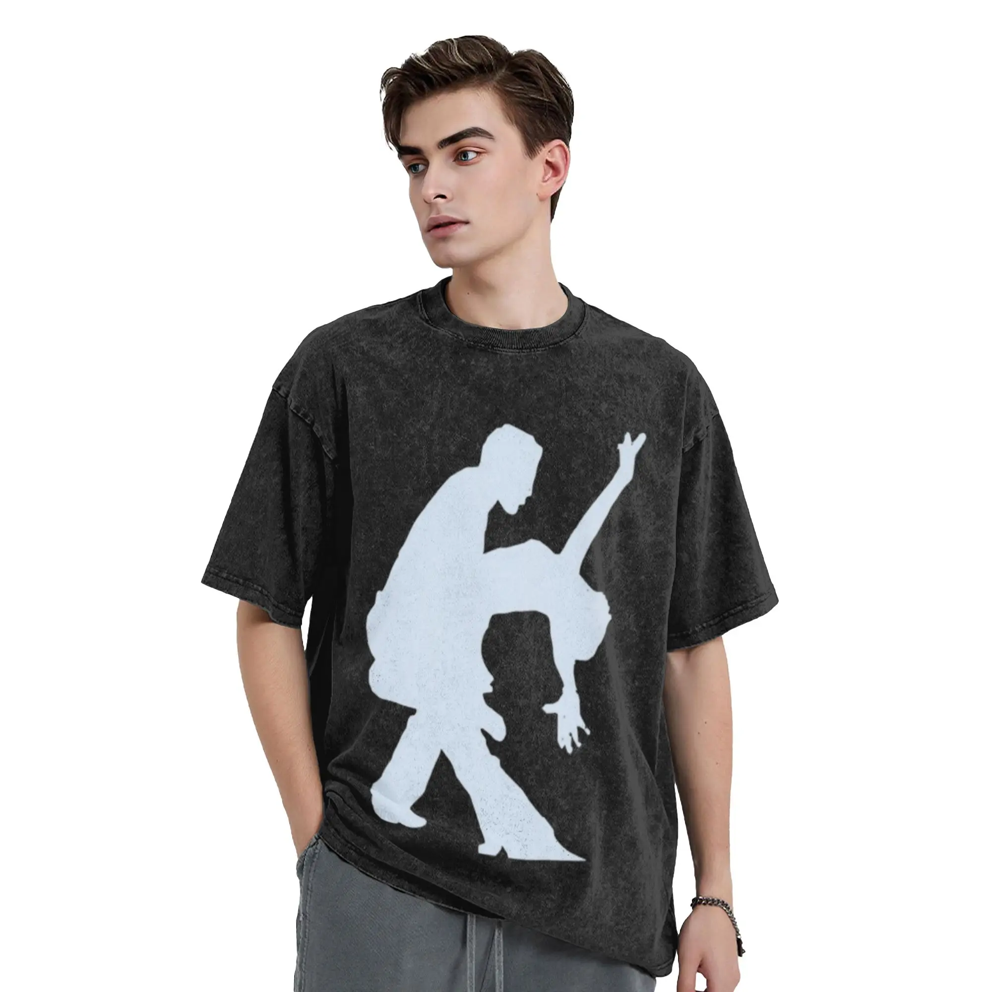 Dancing couple Unique Comfort A Vintage Oversized Cotton Unisex T-Shirts
