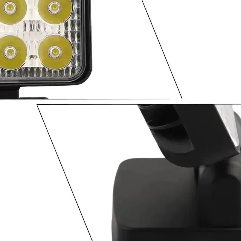 

Cordless Work Light Flashlight For PARKSIDE X20V PAP20A1 PAP20A3 18V Battery For Lighting Illumination