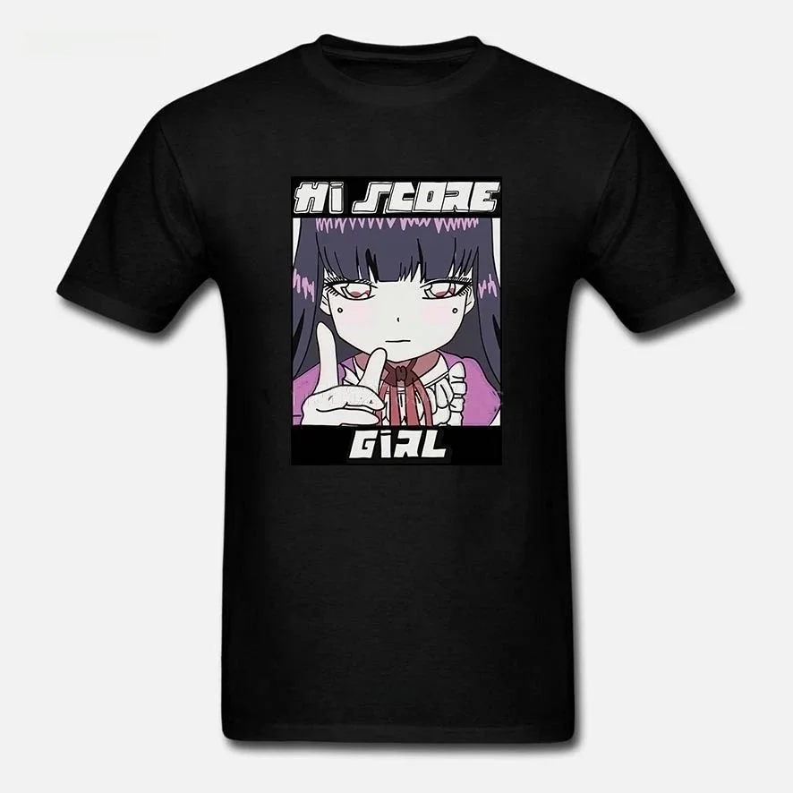 

Hi Score Girl Art Sle ex T-irt Hand-Painted Cus Design Men's Top M Faion Casual Wear