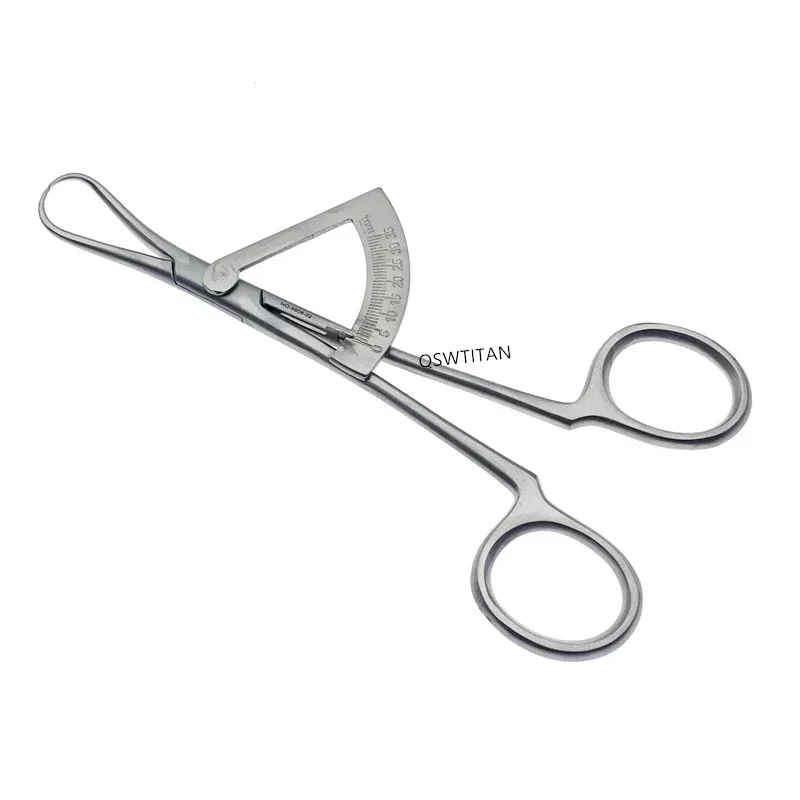Pointed Bone Reduction Forceps with Scale Rule Small Orthopedic Veterinary Bone Holding Pliers