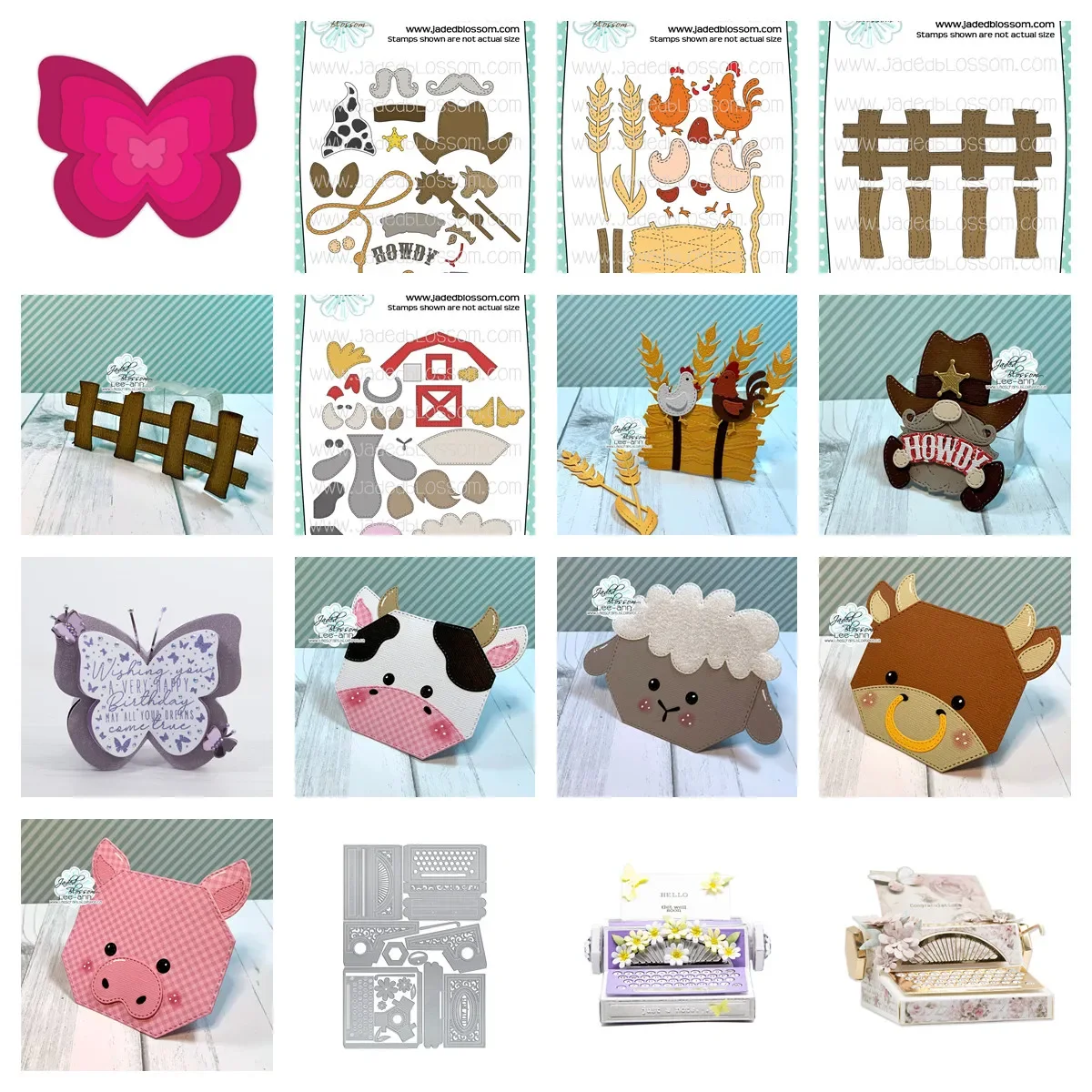 

Farm Series Craft Metal Cutting Dies Embossing Mold Scrapbook Paper Knife Mould Blade Punch Template Decoration Die New