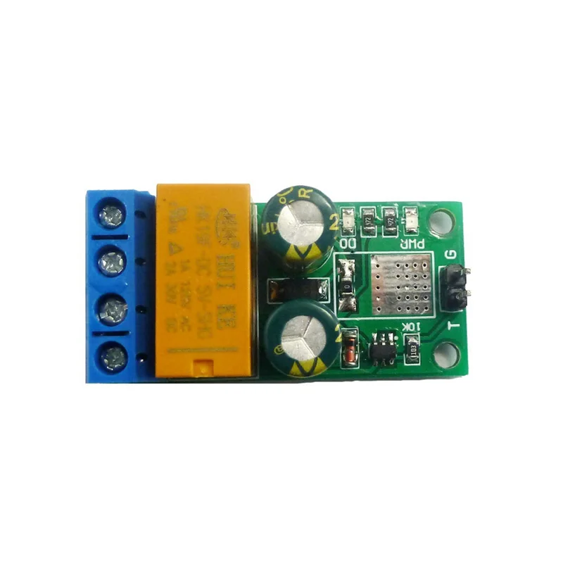 DC5V 2A Self-Locking Bistable Reverse Polarity Controller Relay Module DR55B01 Motor Forward/Reverse Controller Board Durable-AT