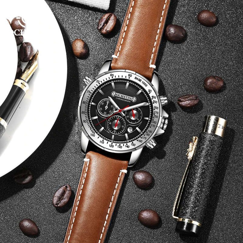 ochstin-man-navigator-series-multi-function-quartz-movement-watches-men's-leather-strap-waterproof-fashion-sports-male-clock