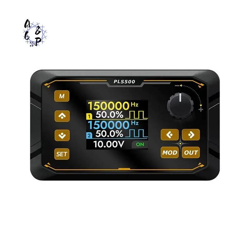 A68P-PLS500 Dual Channel PWM Pulse Signal Generator 1Hz-500Khz With Adjustable Dead Zone Complementary Waveform