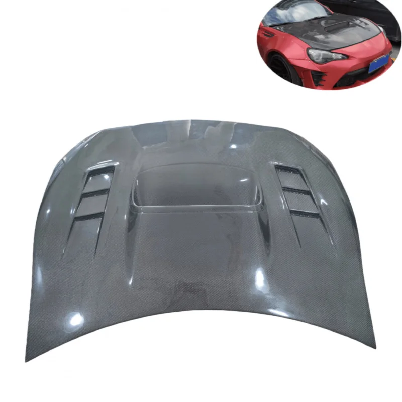 

Новый яркий черный капот из углеродного волокна для BRZ GT86 FT-86 Coupe с установкой на болтах