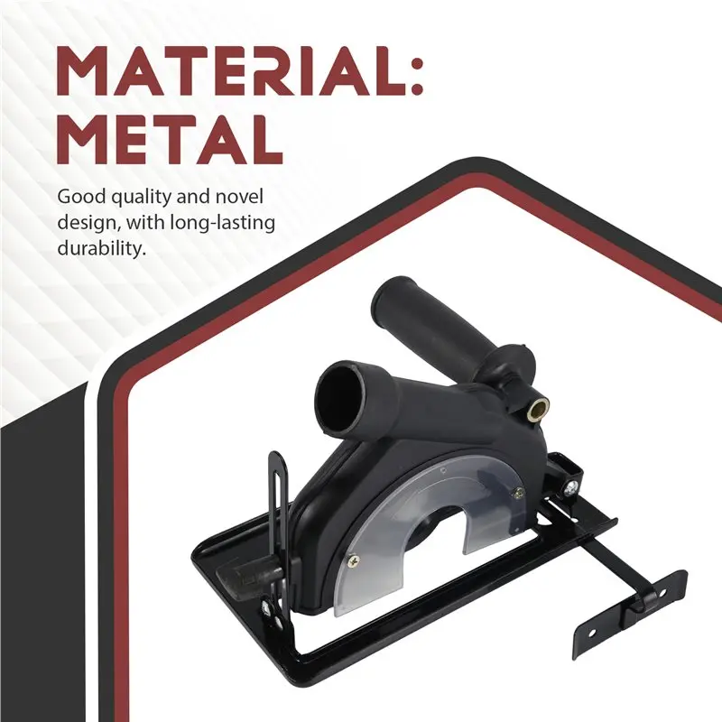 RABIT AS59~ Adjustable Angle Grinder Bracket Angle Grinder Retrofit Cutting Machine Slotting Base For 100-125MM