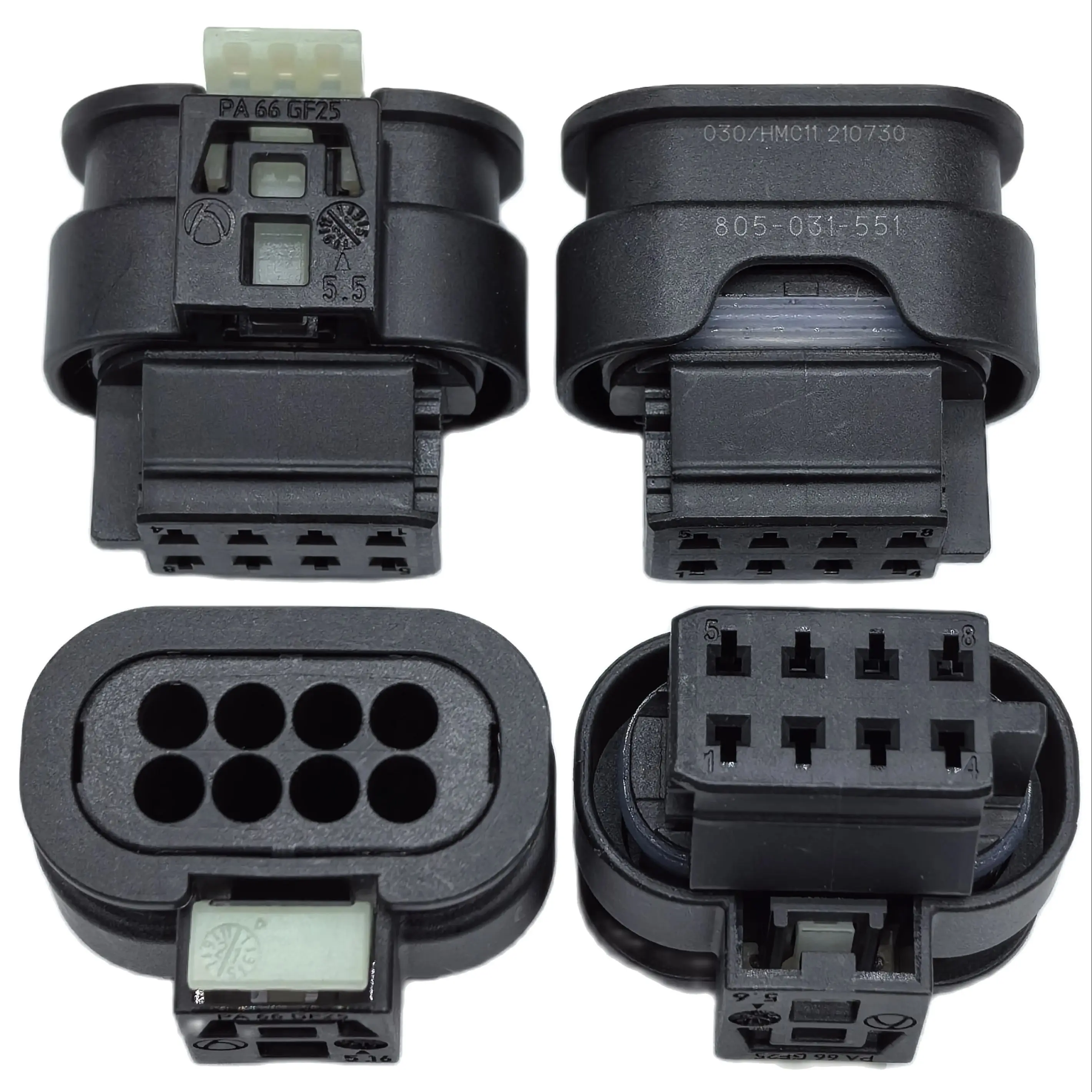 10PCS original connector 8P  female  805-031-551