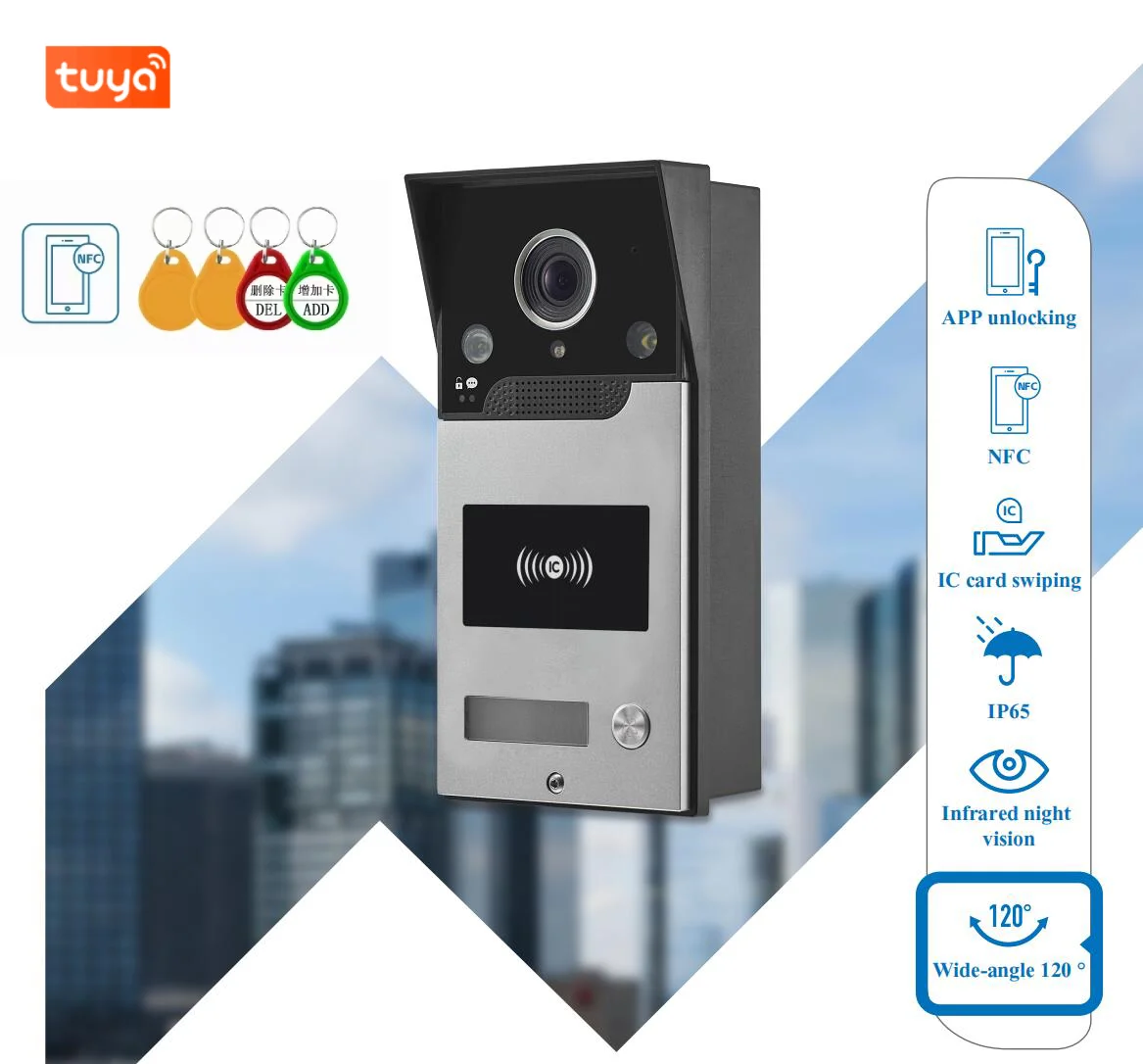 カメラ付きドアベル,Wifi付きワイヤレスドアベル,1080p,ビデオインターホン,ドアベル,電話用,コネクテッドホーム用