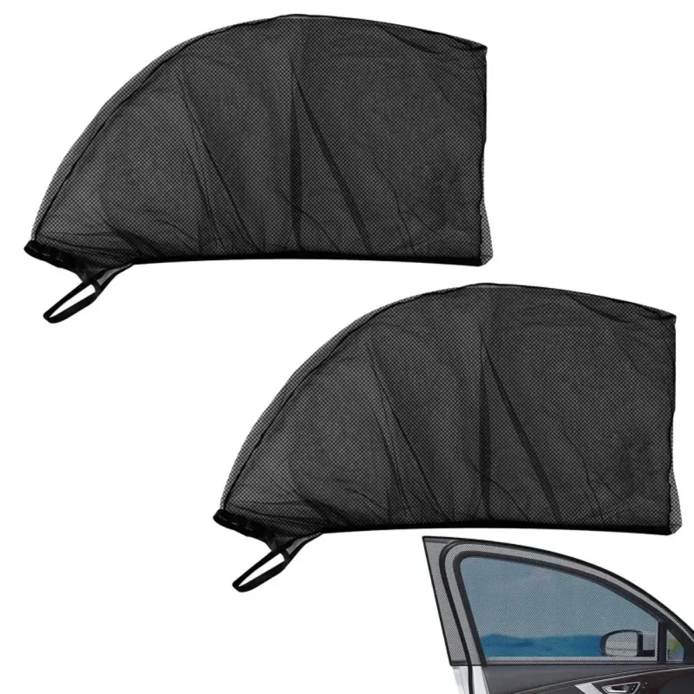Car Window Net Car with The Whole Car Door Screen Window Car Anti-mosquito Insect Ventilation Breathable Shading Cooling