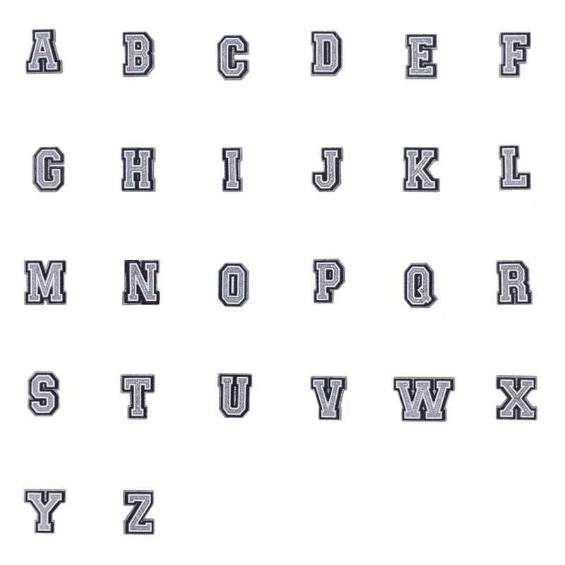 100 個バルク靴チャームクロックスアクセサリー A B C 文字靴チャームワニ装飾ピン男性ジーンズ女性下駄クリップ