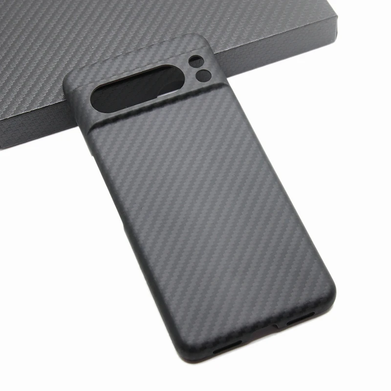 Imagem -02 - Zxke-case de Fibra de Carbono para Google Pixel 8pro Folha de Ferro Embutida Suporte Magnético para Carro Concha de Fibra de Aramida Magsafe