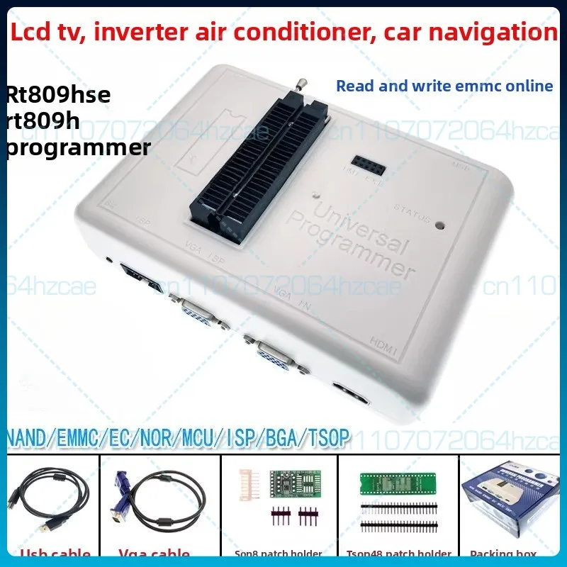 New original RT809H programmer burner LCD TV EMMC car navigation audio frequency conversion air conditioning RT809HSE