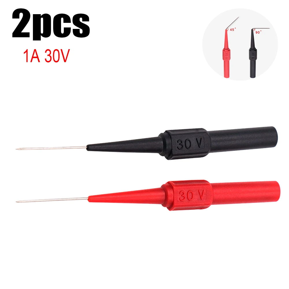 2 stücke Multimeter-Test leitungen Kit Autos pitzen sonden Diagnose werkzeuge 600V 10a zerstörung freie Nadelspitzen sonden mechanische Werkzeuge 2mm