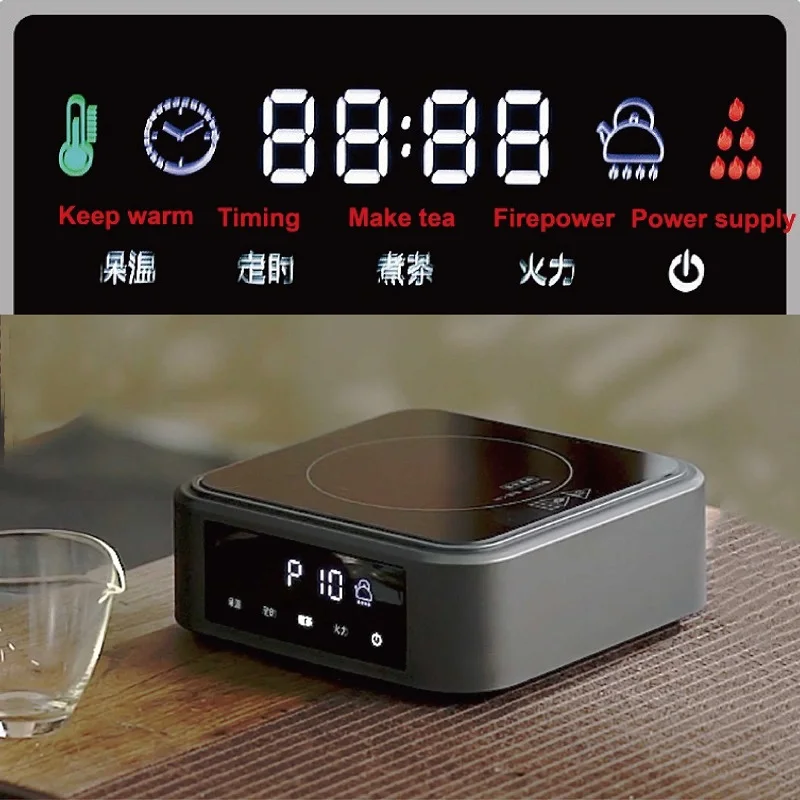 220 فولت موقد سيراميك كهربائي مكتب توقيت موقد الشاي 9 والعتاد سخان القهوة لوح تسخين كهربائي فرن تسخين المياه المغلي السريع