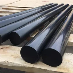 PA6 Pure Nylon Rods Bar For Machining Black Diameter 3mm To 55mm