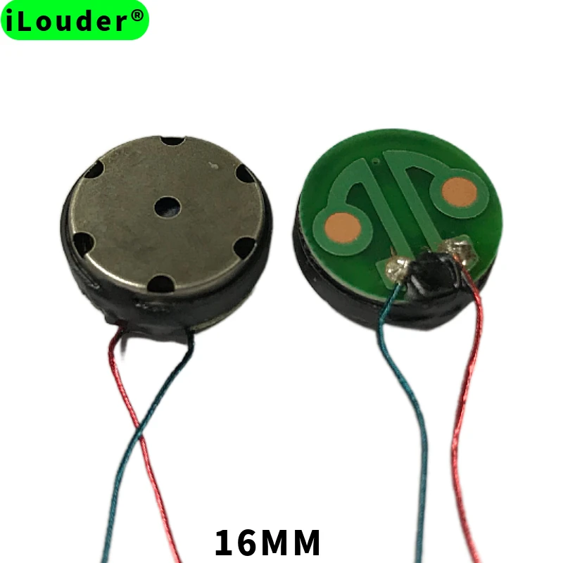 RMS Power 0.5W Neodymium Magnet 4Ω/8Ω Optional  Bone Conduction Speaker Factory Mini Audio Exciter Transducer 16mm Plastic Frame