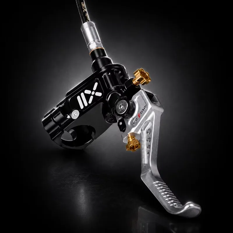 Hydraulic Brake System 4-Piston CNC Aluminum Disc Brake for Downhill Enduro XC Bikes