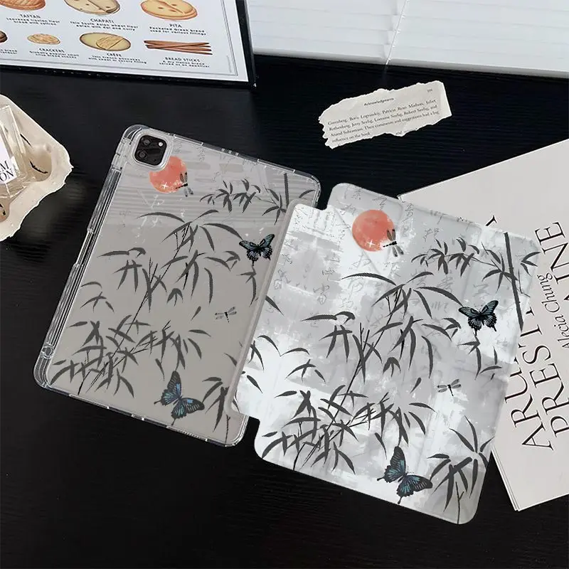 3+Y Fold Clear Acrylic Shell For Redmi Pad Pro 12.1 Redmi Pro2 2025 12.1 Xiaomi Pad 5/6/7 11 inch Redmi Pad SE 11 inch