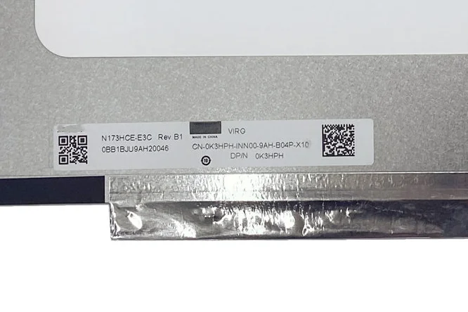 N173HCE-E3C Rev.B1 fit  N173HCE-E3A 1920×1080 EDP 30 PINS IPS LCD Screen Display