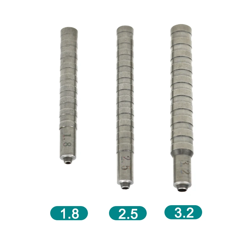 Drei Arten Auswahl Gewinde bohr hülse Bohrer Guider ortho pä dische chirurgische Instrument Edelstahl Haustier