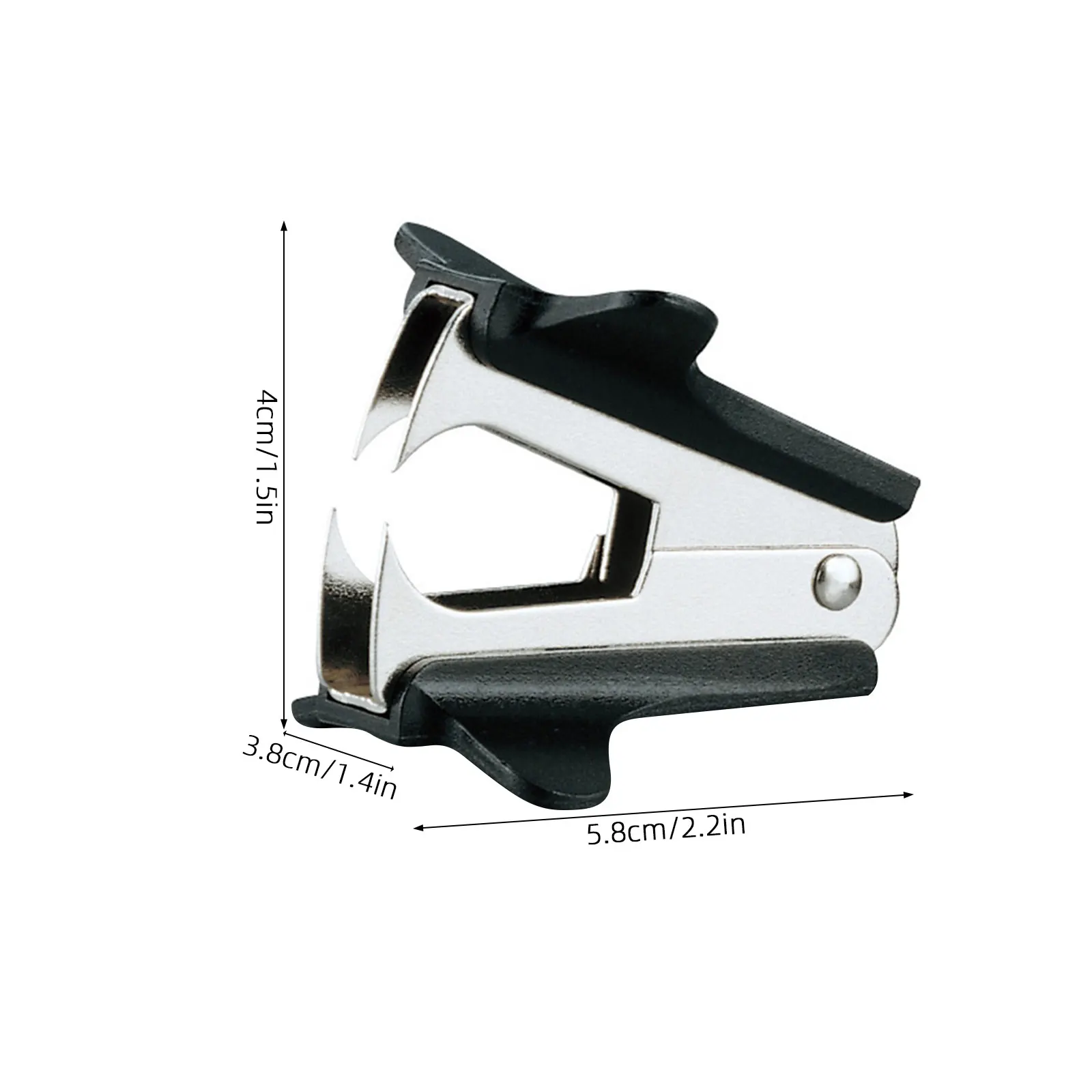 

6pc Mini Handheld Staple Remover 100% Iron Construction Portable Nail Puller For Stapler Quick Safe Removal Tool Office