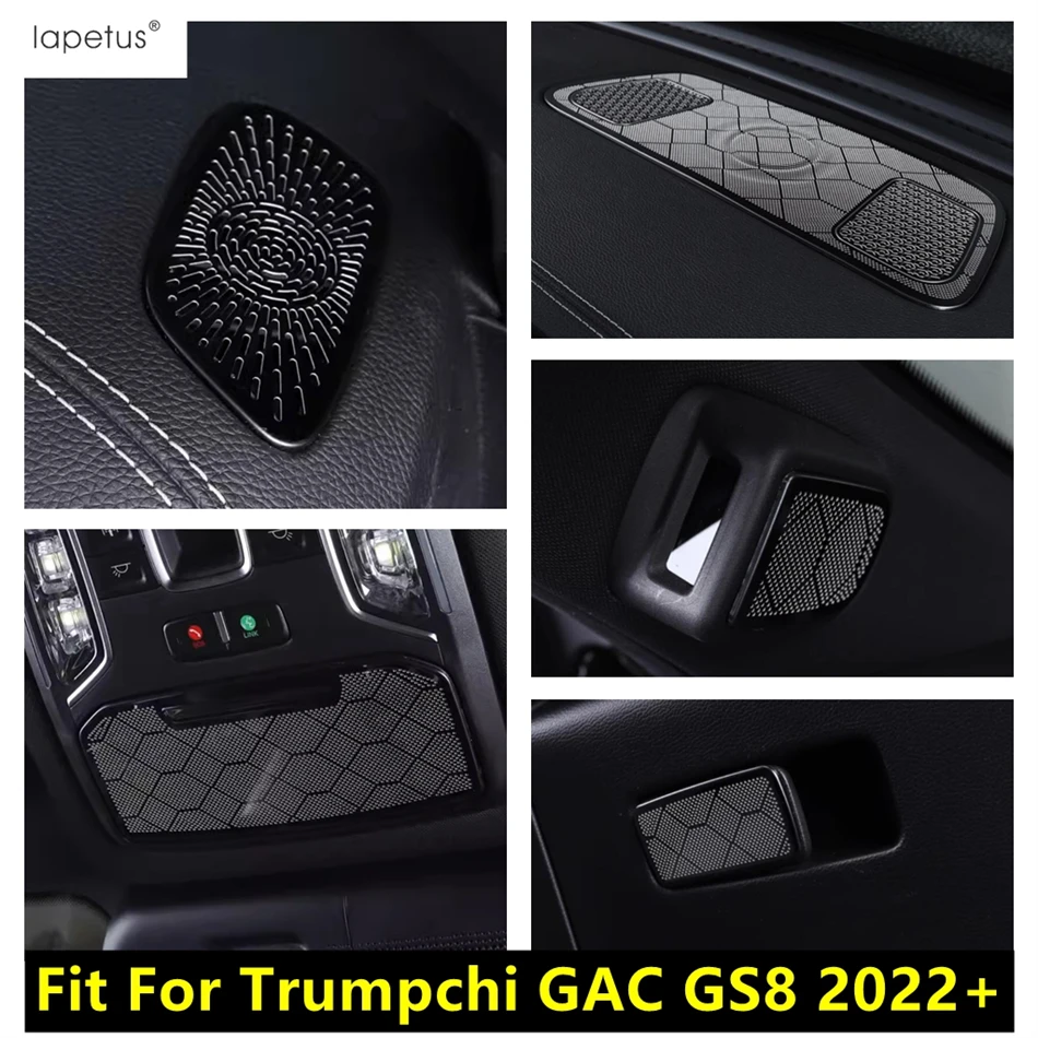 Pillar A Tweeter / Dashboard Speaker Air AC Outlet / Glove Box / Read Lamp Cover Trim Accessories For Trumpchi GAC GS8 2022 2023