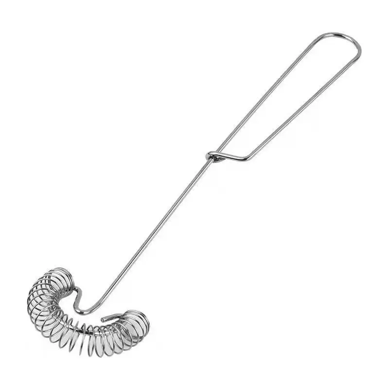 Hand Whisk Baking Tools Spring Stainless Steel Bubbler Household Egg Whisk Hand Whipped Cream Kitchen Gadgets and Accessories