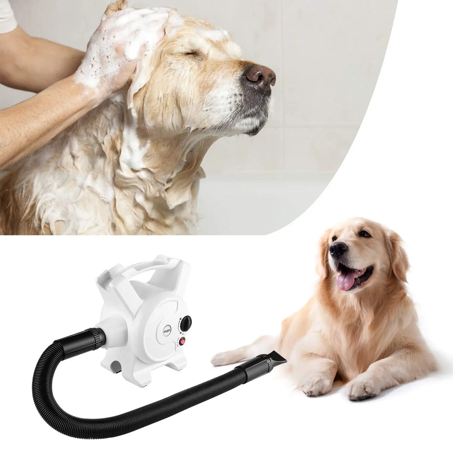 China Retardant Leakage Cabinet Brushless High Speed Blowing Blower Dog Blaster Super Strong Grooming Baster Best Pet Dryer