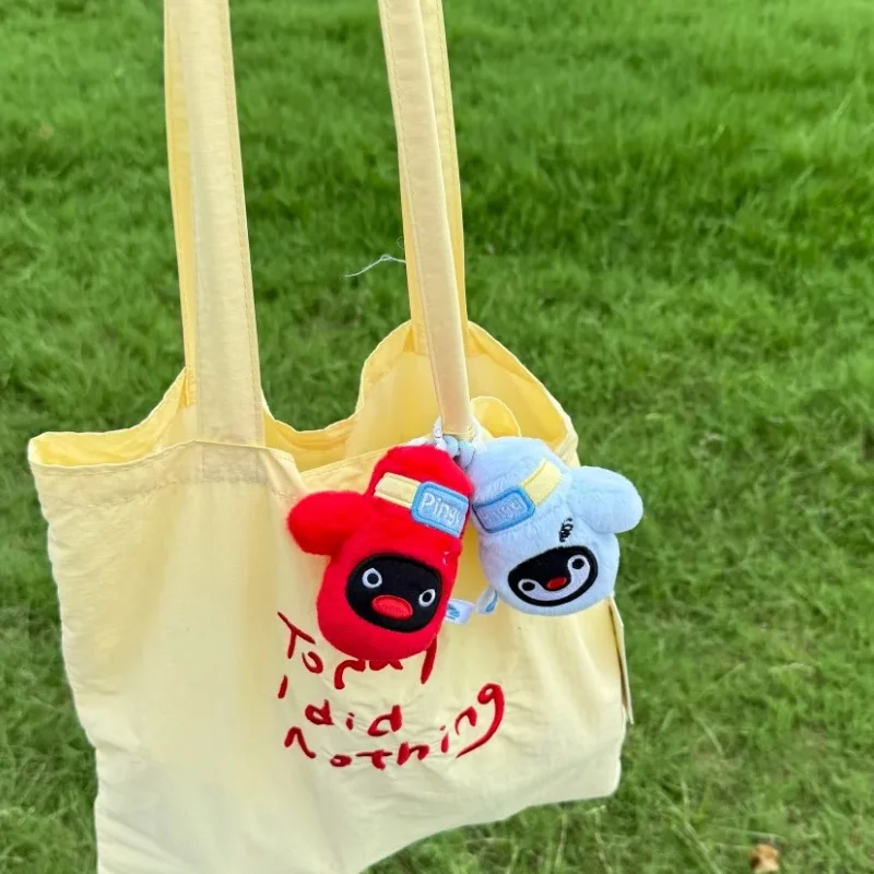 جديد Pingu ألعاب من نسيج مخملي Kawaii البطريق الرياضة نمط أفخم المفاتيح دمية محشوة دمية جميلة Pingu كيرينغ البطريق مفاجأة هدية لعبة