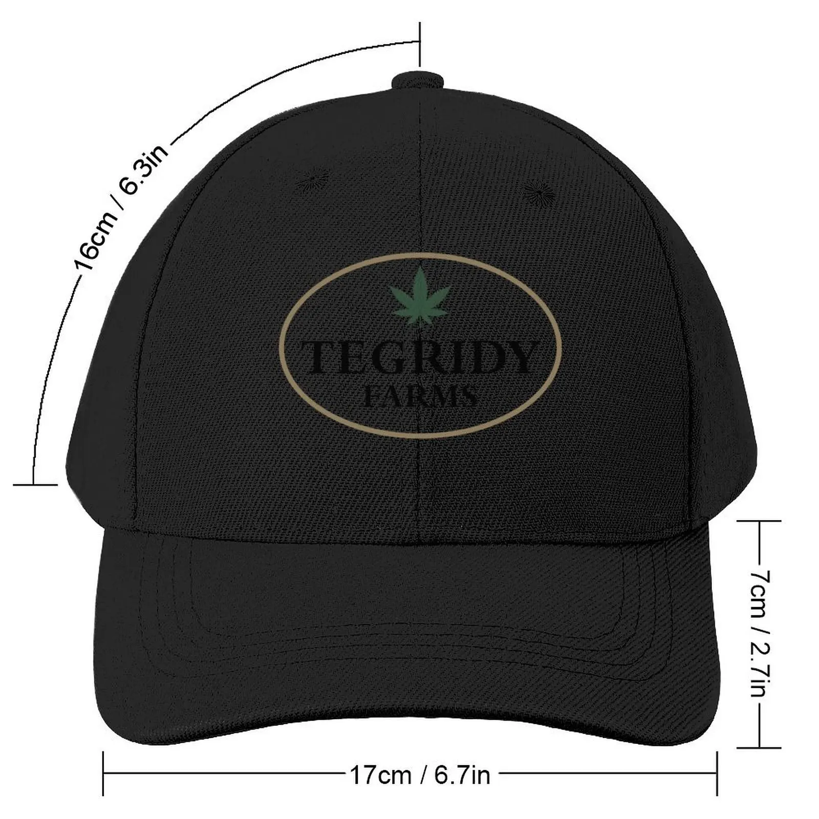 Tegridy Farms Baseball Cap Golf hard hat For Men Women's