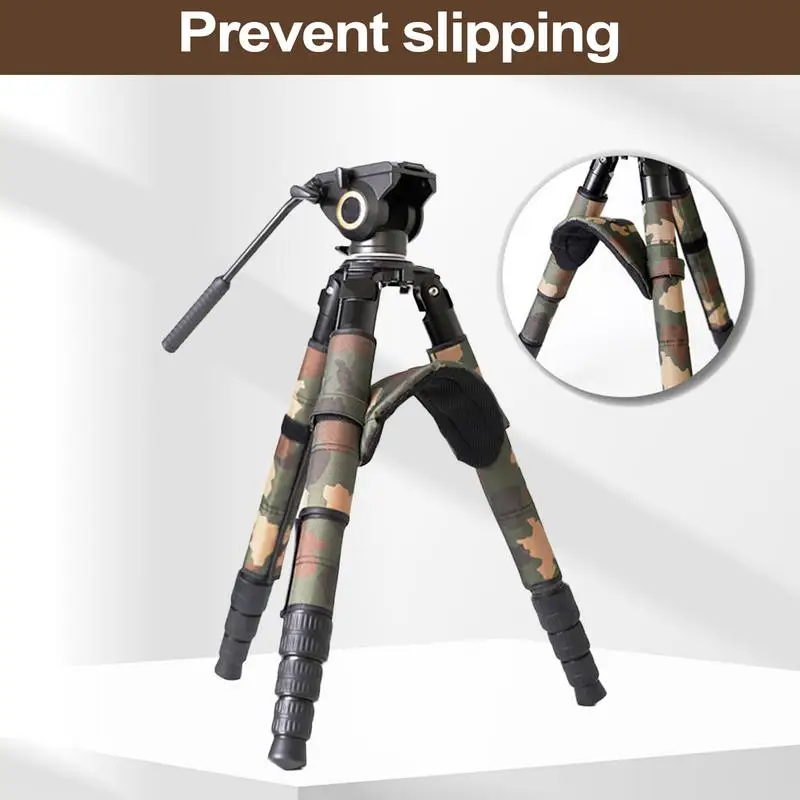 For L404C Tripod Leg Covers Sleeves Tripod Sleeves Shoulder Pad Protective Cover Anti-Slip Neoprene Cover Sleeve Tripod Leg