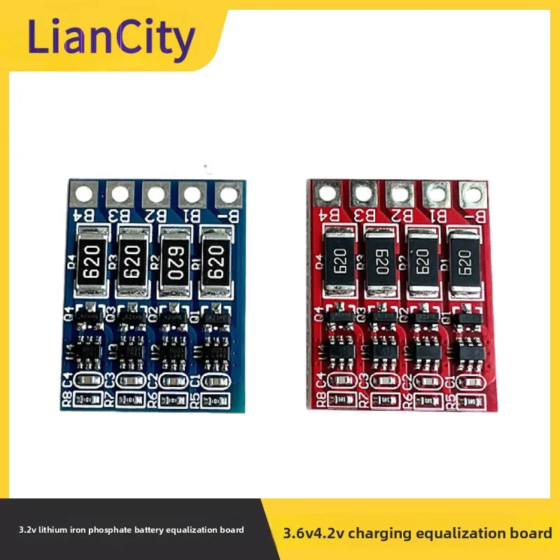 3String4String3.7VLithium Battery 3.2VLithium Iron Phosphate Battery Equalization Board 3.6V 4.2VCharge Balancing Board