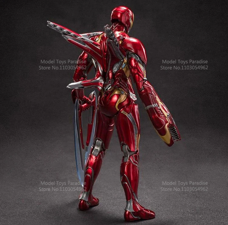 ZD jouet 1/10 jouets à collectionner Iron Man Tony Super héros hommes soldat 18CM figurine modèle Fans cadeaux