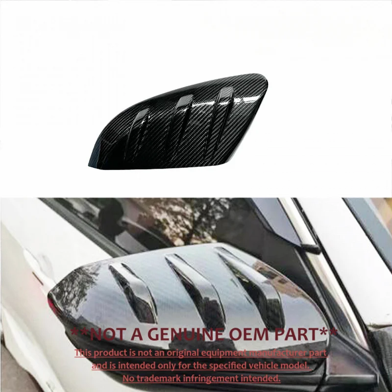 For Honda Civic 10th Gen Dry Carbon Fiber Mirror Cover Mugen Style Rearview Mirror Housing Exterior Accessories