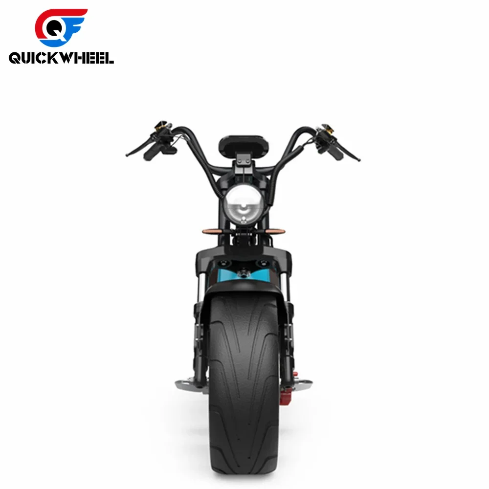 Quickwheel EEC Cheaper Long Range Electric Motorcycles Scooters 1500W 2000W 3000W M8 for Sale