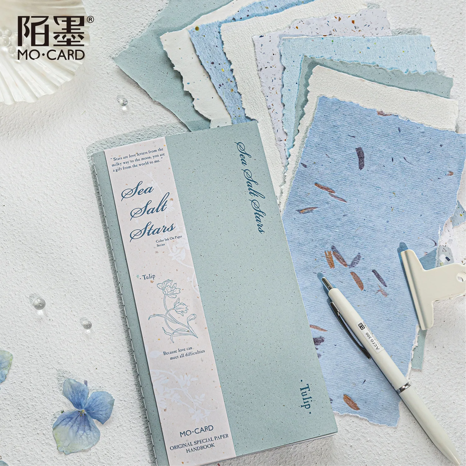 9 Buah/Lot Kertas Bahan Bantalan Memo Tinta Berwarna Kertas Scrapbooking Jurnal Sampah Kertas Dekorasi Latar Belakang Retro