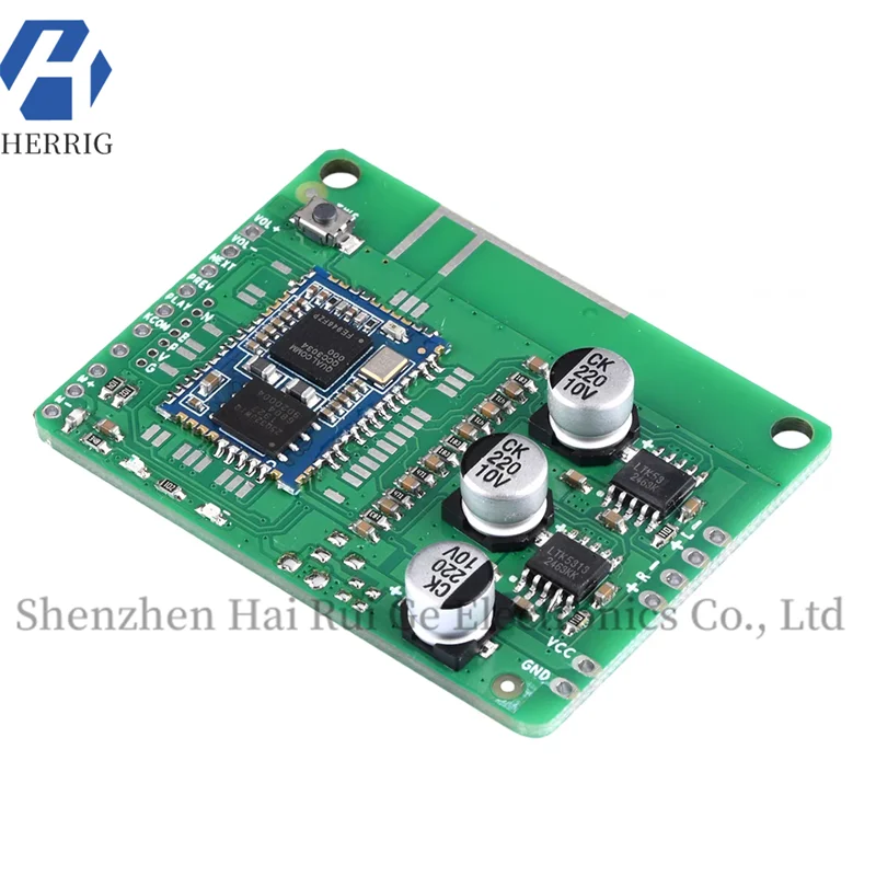 

1PCS QCC3034 power amplifier board APP, change the name and password, EQ Bluetooth 5.1, Qualcomm lossless, and support APTX APTX