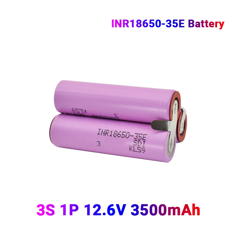 New 2S1P 3S2P 4S1P 4S2P 5S1P 5S2P 18650-VTC6 battery pack custom battery welding 3000mAh / 6000mah battery pack 7.4V to 25.2V