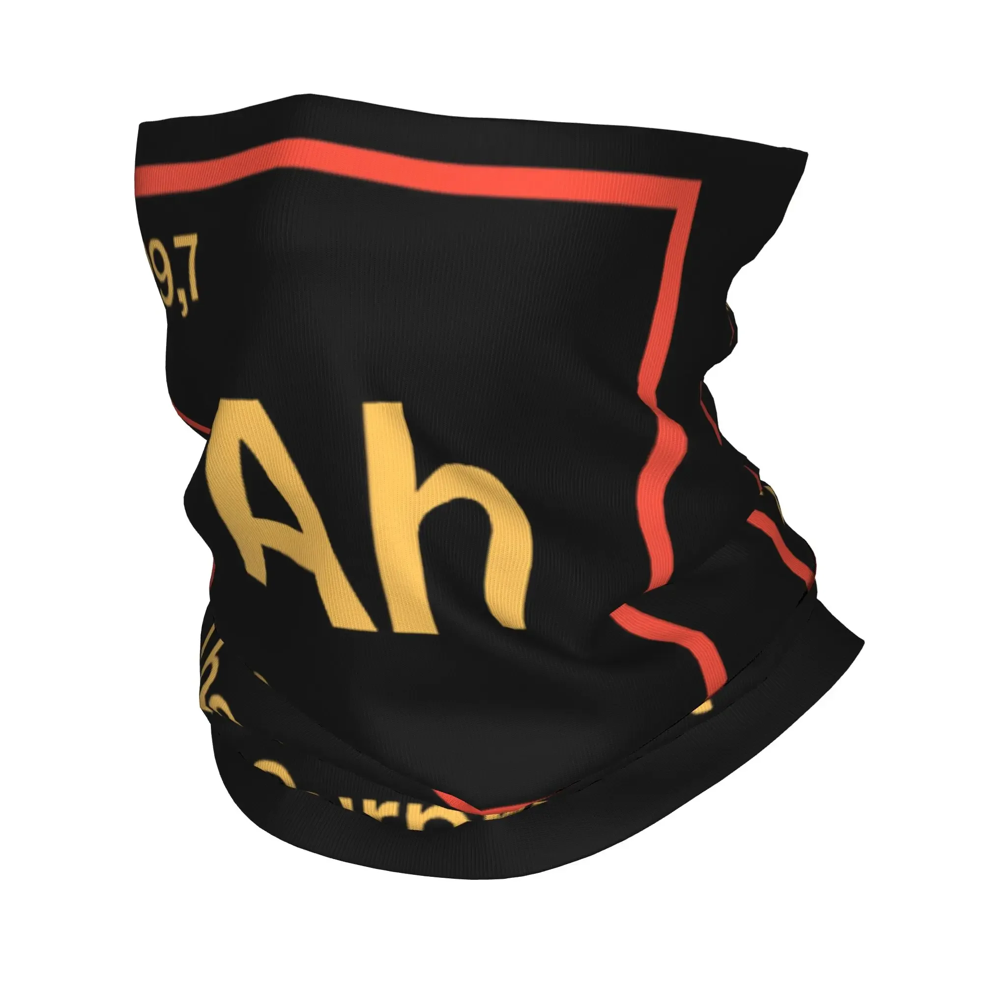 New Ah The Element Of Surprise Periodic System Bandana Neck Cover Printed Funny Balaclavas Wrap Scarf Multifunctional Cycling Ad