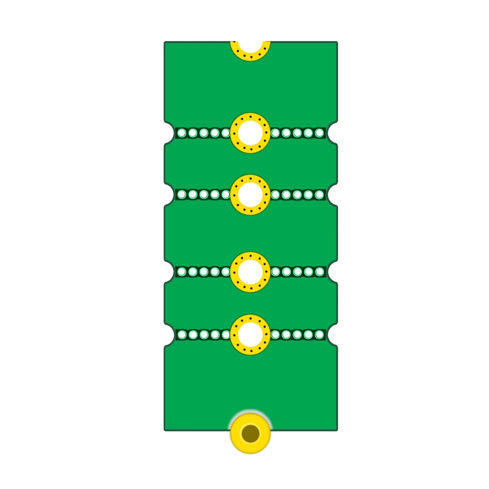 NGFF NVME M.2 verlengde beugel 2230 tot 2242/2260/2280, 2242 tot 2280, 2260 tot 2280 overdrachtadapter uitbreidingsrekkaart E