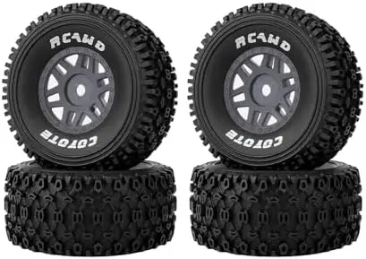 

Комплект колесных шин RCAWD Mojave Grom 1/16 Slash 4x4 - 4 шт., предварительно склеенные, для всех типов местности, шестигранник 12 мм, подходят для Traxxas и ARRMA