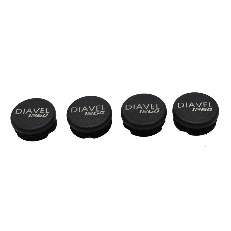 4PCS Chassis Plugs Fit For Ducati Diavel 1260 / S / Lamborghini 2019-2022 Frame Hole Cover Caps Plug Decorative Frame Cap Set