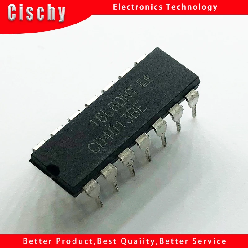 

5 шт. CD4013BE DIP14 CD4013 DIP новый и оригинальный IC