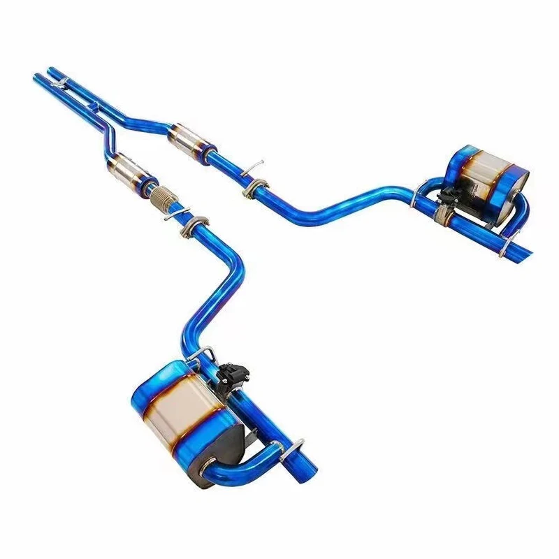 Catback Exhaust For Dodge Challenger 3.6L 2015-2023 Titanium Alloy Exhaust System High Performance Escape