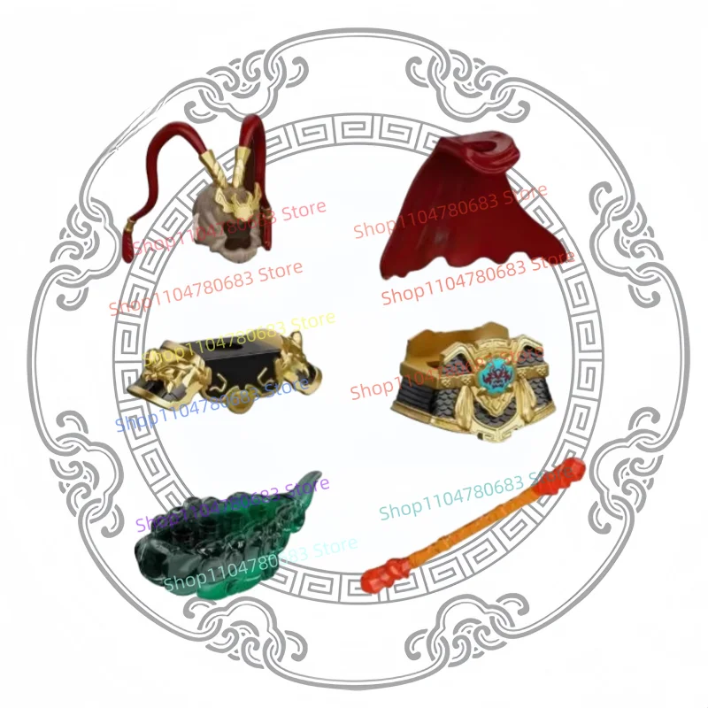

MOC строительные блоки Sun Wukong миниатюрная фигурка сборка модель орнамент игрушка для мальчиков украшение праздничный подарок коллекционная