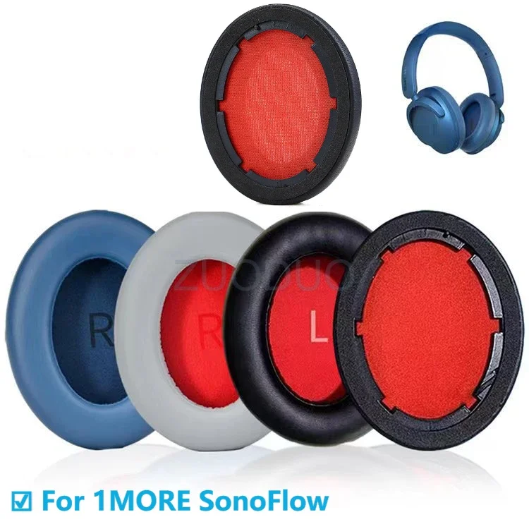 Replacement Ear Pads For 1MORE SonoFlow Original Headphone Accessories Headset Ear Cushion