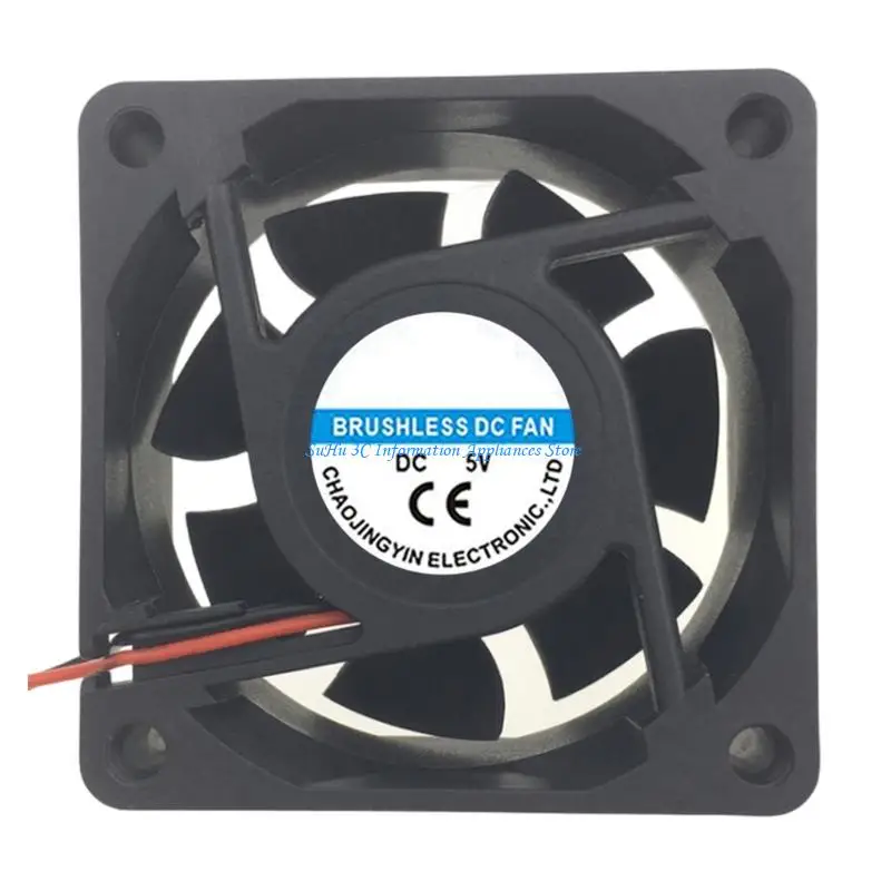 

60mm 5V/12V/24V Quiet Computer Fan PC Fan For Computer PC Case GPU CPU Cooling Radiator Cooling Accessories
