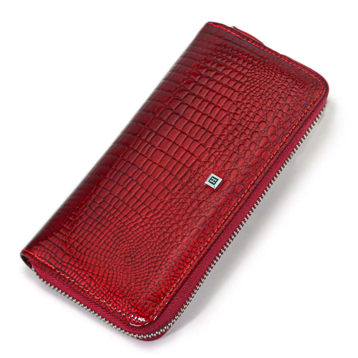 Fashion Women Wallets and Purses  Wristlet Wallets Female Zipper Long wallet Ladies ID Card  Coin Purse  Alligator Clutch