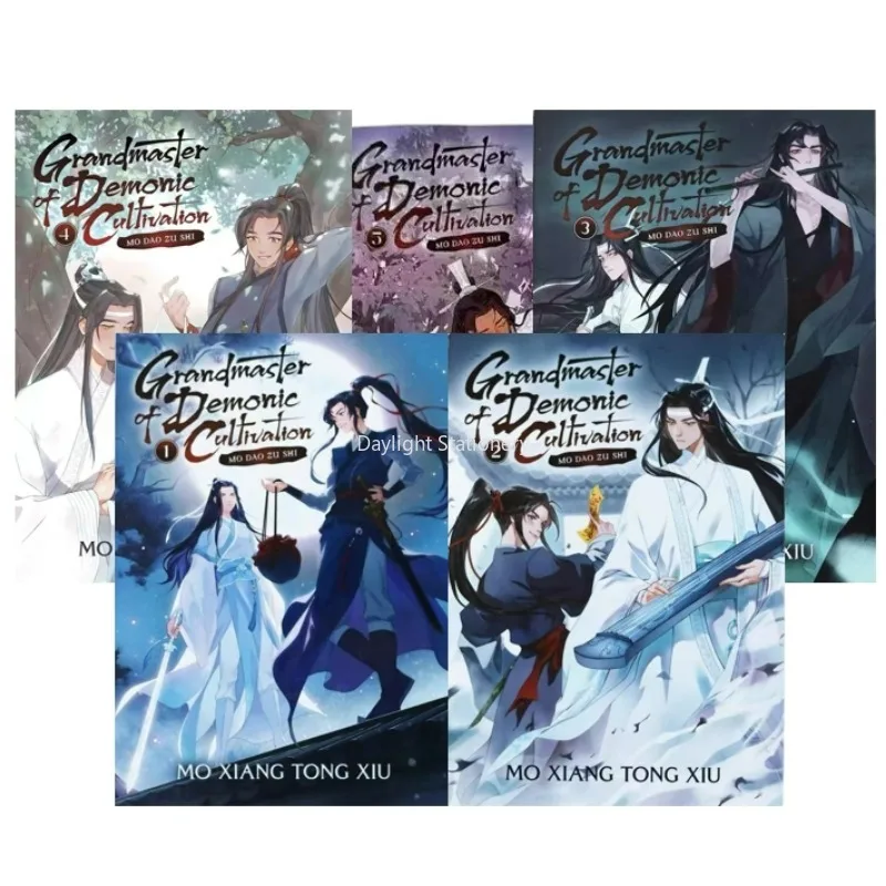 

English Comic Book Grandmaster of Demonie Cultivation Dan Mei Fantasy Novel MO DAO ZU SHI Libros De Manga Manga Books Wei Wuxian