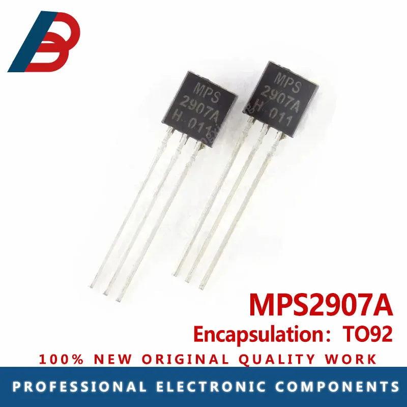 50PCS MPS2907A MPS2907 TO92 in-line PNP transistor